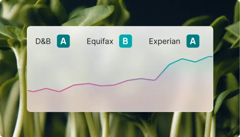Credit bureaus bar graph