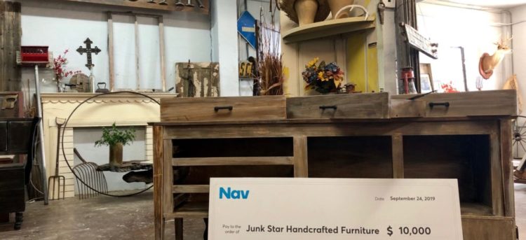 Nav Awards $10,000 Small Business Grant to Custom Furniture Maker